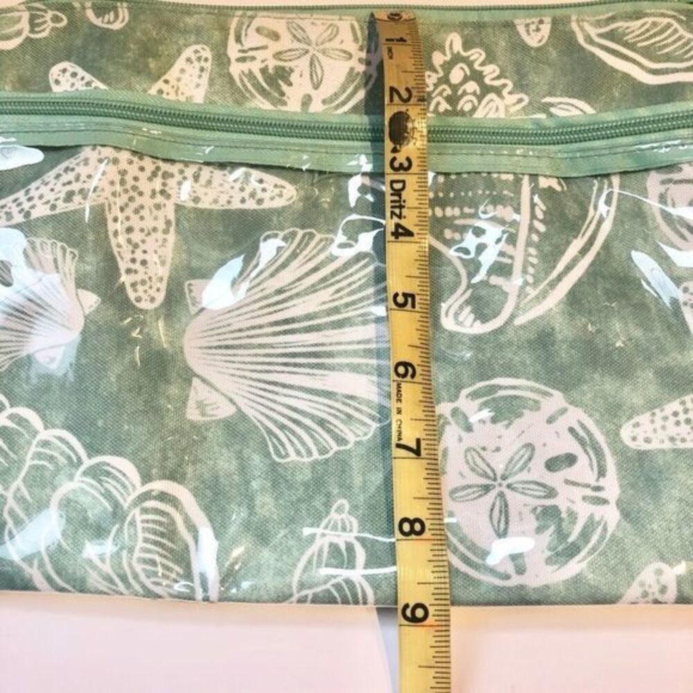 Beach theme cosmetic/toiletries pouch NWOT - Picture 11 of 11